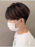 マッシュヘア/フェザーパーマ/メンズヘア/men's