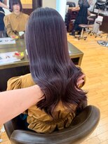 ヴァンカウンシル 一宮店(VAN COUNCIL)&nbsp;パサつき/乾燥/うねりの解消☆髪質改善カラーでうる艶ロング#6