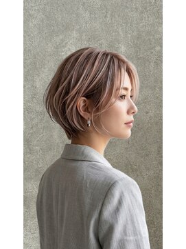 リアン ヘアー(Lien hair) シアーピンクベージュショート