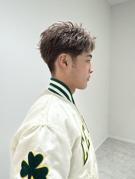 アイトーキョー 横浜(AI TOKYO) 刈り上げアクティブショート/ミルクティーベージュ/ダブルカラー