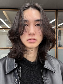 ソアメンズ 渋谷(soar men's) 20代ロング◎ニュアンスパーマ×ビジネス好印象