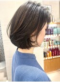 大人のナチュラルボブ