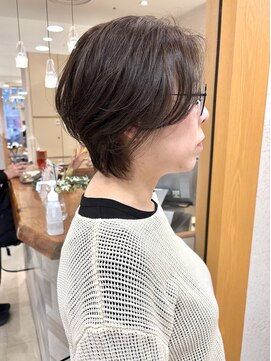 モリオ フロム ロンドン サッポロファクトリー店(morio FROM LONDON) morio 骨格矯正カット くびれショート 似合わせショート