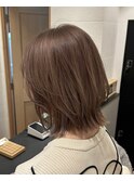 ミルクティーベージュ×くびれレイヤー