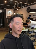ワンワンオー バーバーショップ 博多店(@110 BARBER SHOP)&nbsp;ツーブロックショートカルマヘアスリックバックジェットフェード
