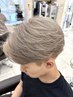 メンズカット+カラー　￥9000