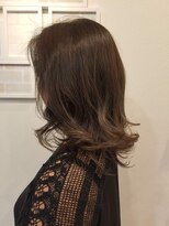 ヘアーアンドネイルフォレスト(Hair&Nail FOREST.)&nbsp;グラデアッシュカラーでラグジュアリーカール
