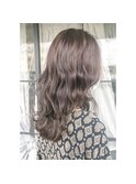 プラチナカラー×ニュアンスロング