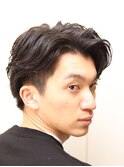 【ヨシザワ人形町】ツーブロ時短かき上げスタイルショート30代