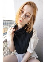 クラン(clan)&nbsp;前下がりボブ/モテ髪カタログ/小顔に見せるヘア/前髪カット