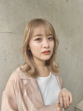 ゼンコー キチジョウジ シェール(ZENKO KICHIJOJI chere) 鎖骨ミディアム/韓国くびれヘア