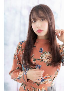 ミック ヘアアンドビューティー 大山店(miq Hair&Beauty) ミルクティーピンク♪大人かわいい小顔内巻きワンカールc1