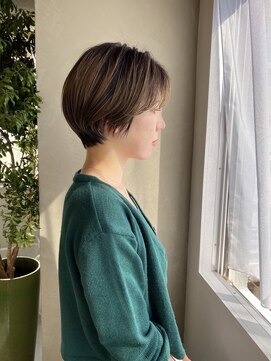 シセイ 青山(SHISEI) マッシュショート/ショートボブ/縮毛矯正［南青山/表参道］