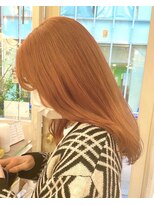 ネオリーブアイム 横浜西口店(Neolive aim)&nbsp;大人気オレンジカラー☆ダブルカラー【横浜】