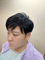 ヘアーカットデザインサロン スマッシュ 田町店(Hair cut design salon Smash)&nbsp;オールツーブロックマッシュ ショート ビジネスマン 学生、黒髪