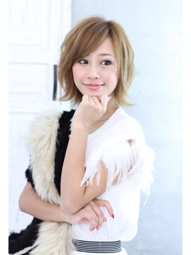 リル 西宮(LiL') 【LiL'西宮】イメチェン_外ハネ_スウィングショート