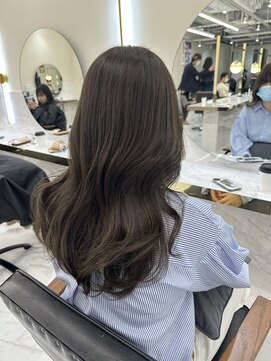 シェノン サントル(CHAINON CENTRE) 前髪/マチルダボブ/ピンクベージュ/インナーグレージュ