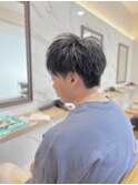 ソフト刈り上げ×マッシュショート