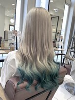 クアトログランシュ ひたちなか店(QUATRO×GranCieux)&nbsp;グラデーション【ひたちなか/ブリーチ】