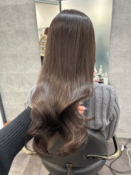 リリー(Lilley) 【lilley 稲永麻衣】ブリーチなしカラー+天神韓国ヘア