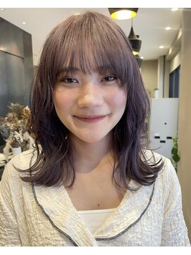 コージーベルベット(Cosy Velvet) くすみラベンダー