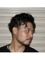 エルエフェ(EL JEFE)&nbsp;【ツーブロ×スパイラルパーマ】［東中野］［落合］［バーバー］