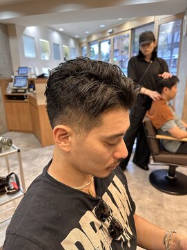 ヒート トウキョウ 目黒店(HEAT TOKYO) リバースショート　フェードスタイル