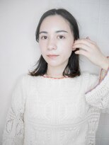シュシュ(shushu)&nbsp;ストレートミディアムスタイル【有海一生】/髪質改善 /前髪