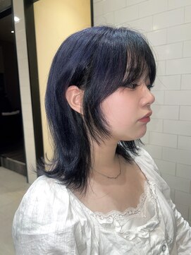 フォーカス 柏店(FOCUS) ウルフ風顔まわりレイヤー