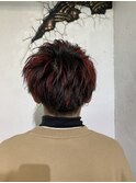 赤メッシュ