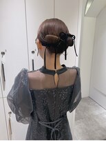 パーヴミックスガラ(Parve Mix GALA)&nbsp;【 moka 】お呼ばれヘアセット / ツインヘア