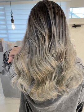 プルメリアドット(Plumeria.) バレイヤージュ