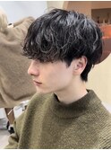 渋谷緩めシャドウパーマ波巻きスパイラルパーママッシュパーマ