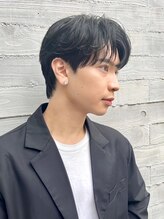 朝のスタイリング簡単！【ニュアンスパーマ】乾かすだけで後ろに流れる人気のパーマ◎[浦和/メンズパーマ]