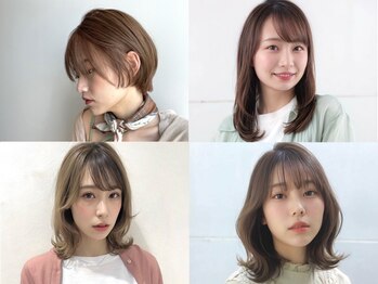 スノードロップ 高円寺店(Snowdrop)の写真/髪にも頭皮にも優しいダメージを最小限に抑えたカラーが魅力◎[高円寺/髪質改善/縮毛矯正/学割U24]