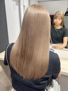 ムク 横浜店(muku) ダブルカラーベージュカラーケアブリーチハイトーンカラー韓国