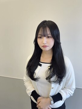 ゴウトゥデイシェアサロン 町田店(GO TODAY SHAiRE SALON) シルキーストレート×紫ブラック