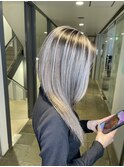 シルバーバレイヤージュカラー