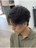 最新トレンドフェザーパーマ