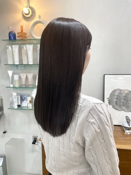 ヘアー アイス カンナ(HAIR ICI Canna) 大人可愛い艶髪ラベンダーグレージュカラー［haru］
