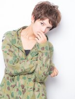 アニモフィオレンテ イオンタウン吉川美南店&nbsp;+animo吉川美南+モーヴピンク☆前髪パーマ☆フェザーショートa