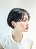 透明感ダークショート