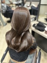 ユーフォリア 銀座本店(Euphoria)&nbsp;Mako ショコラグレージュ ブリーチなし 透明感カラー