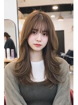 ケシキ 表参道 原宿(kesiki.)&nbsp;まろやかベージュ/こっくりブラウン/ミディアムレイヤー/韓国風