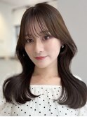 韓国風レイヤーカット髪質改善ダブルカラーハッシュカット