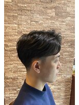 アールドボーテ 理容室(R de Beaute)&nbsp;銀座 七三分け ツーブロック