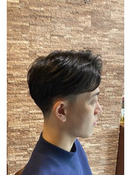 アールドボーテ 理容室(R de Beaute) 銀座 七三分け ツーブロック