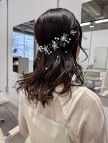 シアー(siar)&nbsp;結婚式　お呼ばれヘアー　ヘアアレンジ　ヘアセット　二次会ヘア