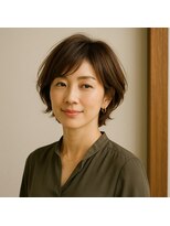 スープレックス ヘアーデザイン(SOUPREX HAIR DESIGN) ミセス美フォルムショートボブ 30代 40代 50代 60代 髪質改善