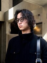 ネロ ヘアアンドライフストア 渋谷(NERO HAIR AND LIFESTORE)&nbsp;【 松井 隆人 】メンズボブ ミディアム ボブパーマ 無造作